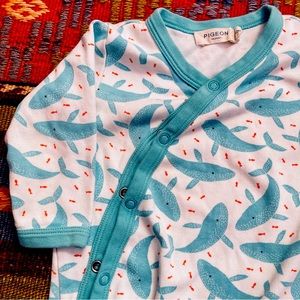 Organic Snap Romper 6-12 months